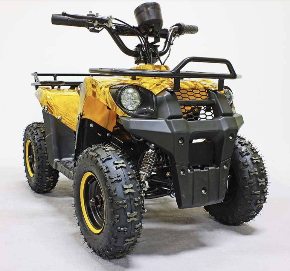 Квадроцикл GreenCamel Гоби K45 (36V 800W R6 Цепь) быстросъем, ножной тормоз