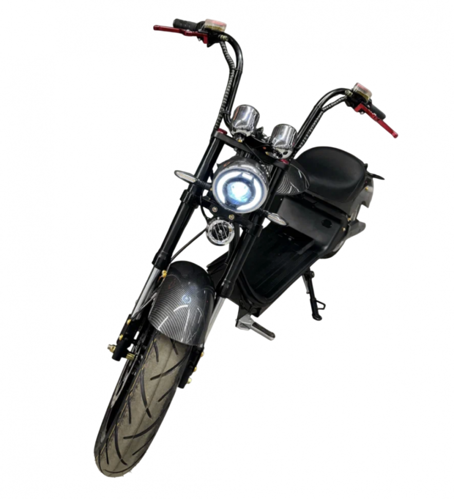 Электроскутер IKINGI Harley черный