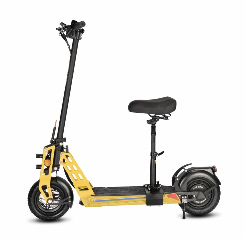 Электросамокат White Siberia TAIGA 1000W YELLOW (Желтый)
