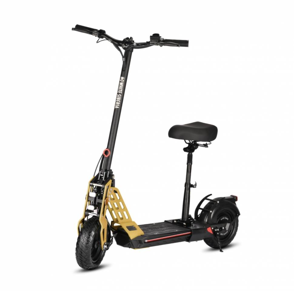 Электросамокат White Siberia TAIGA 1000W GOLD (Золотой)