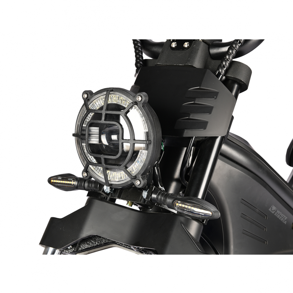 Электроскутер WHITE SIBERIA BLACK SEA (GREEN) 5000W