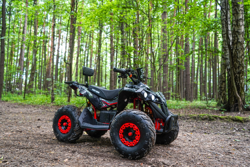 Детский электроквадроцикл WHITE SIBERIA SNEG R 1500W