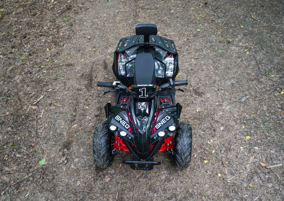 Детский электроквадроцикл WHITE SIBERIA SNEG R 1500W