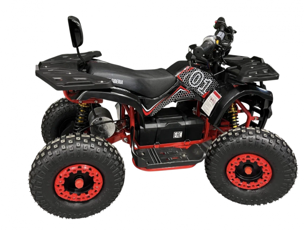 Детский электроквадроцикл WHITE SIBERIA SNEG 1500W